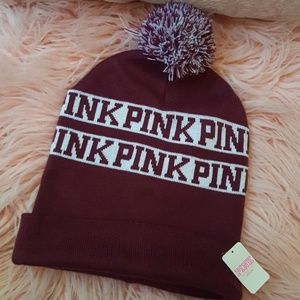 PINK beanie